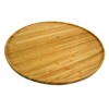 Captain Stag UP-2548 Bamboo Tableware, Take-Ware Stacked Round Plate, 11.0