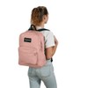 JanSport Superbreak Backpack - Durable, Lightweight Premium Backpack, Misty Rose
