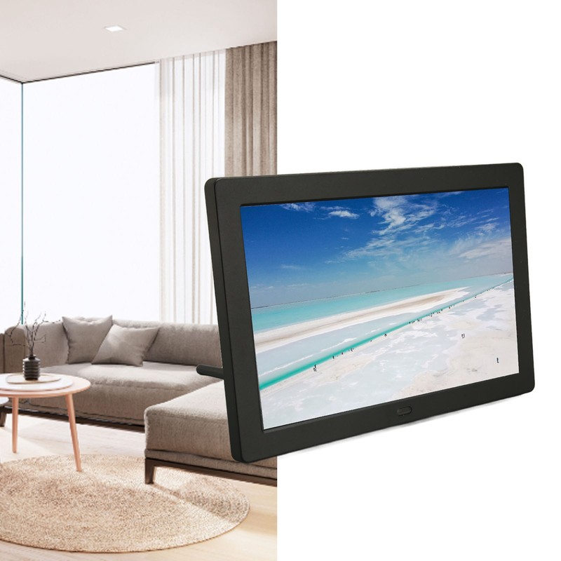 8 Inch Digital Photo Frame 1280x800 HD IPS Display Support
