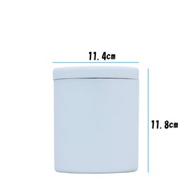 Omoidoido Remedy [Reduces Mold Formation] Diatomaceous Earth Urn Natural Material Gentle on Bones Moisturizing Deodorizing Reverts to Soil Blue 3.5 Inch