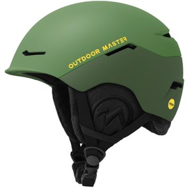 OutdoorMaster ELK MIPS Ski Helmet - Snow Sports Helmet Snowboard Helmet for Men Women and Youth
