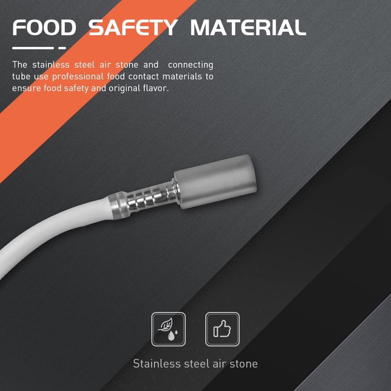 DUEBEL Molecular Gastronomy Foam Generator, Stepless Speed Regulating Foam Generating