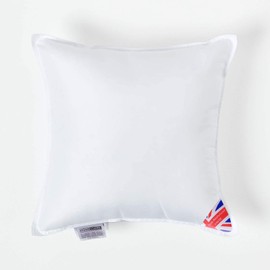 Homescapes Square Cushion Filler, 45 x 45 cm, 100% Super Microfibre Filling - Ideal as a Sleeping Pillow or as a Sofa Cushion / Decorative Cushion Filling