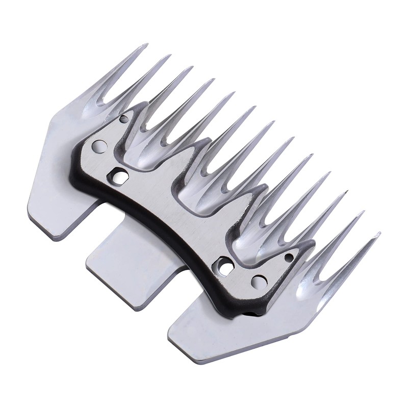 13 Teeth Straight Replacement Blades for Sheep Shears, Professional Stainless