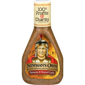 Newman's Own Parmesan & Garlic Salad Dressing 16 oz