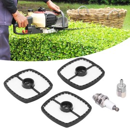 Air Filter Kit Fuel System Maintenance Lawnmower Accessory with Spark Plug Trimmer Tune-Up Set for 90152y Blower Echo 90074 90152 SRM-211 SRM210