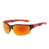 Piranha Eyewear Victory FLX-T Sport Sunglasses for Men with Red