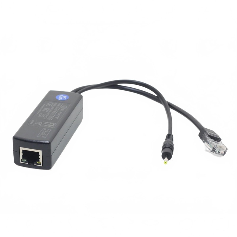 DSLRKIT 5V Active PoE Splitter 2.5mm x 0.7mm for Reolink