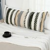 Labilin Boho Long Lumbar Pillow Covers 14x36 Farmhouse Decorative Cushion