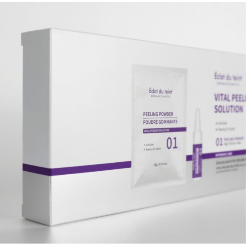 Eclat Dutin/Vital Peeling Solution 1 box (5 servings) / 에끌라뒤땅/바이탈