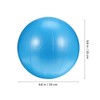 Kisangel Pilates Ball Exercise Ball Small Workout Ball Portable Trainer