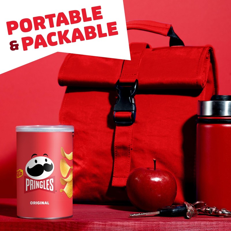 Pringles Potato Crisps Chips, Lunch Snacks, Office and Kids Snacks,