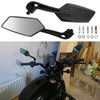Motorcycle Rearview Mirrors,360 Degree Rotation Foldable Motorcycle Reflectors | Scooter