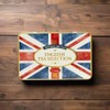 New English Teas Union Jack Flag Tin 72 Teabag Selection