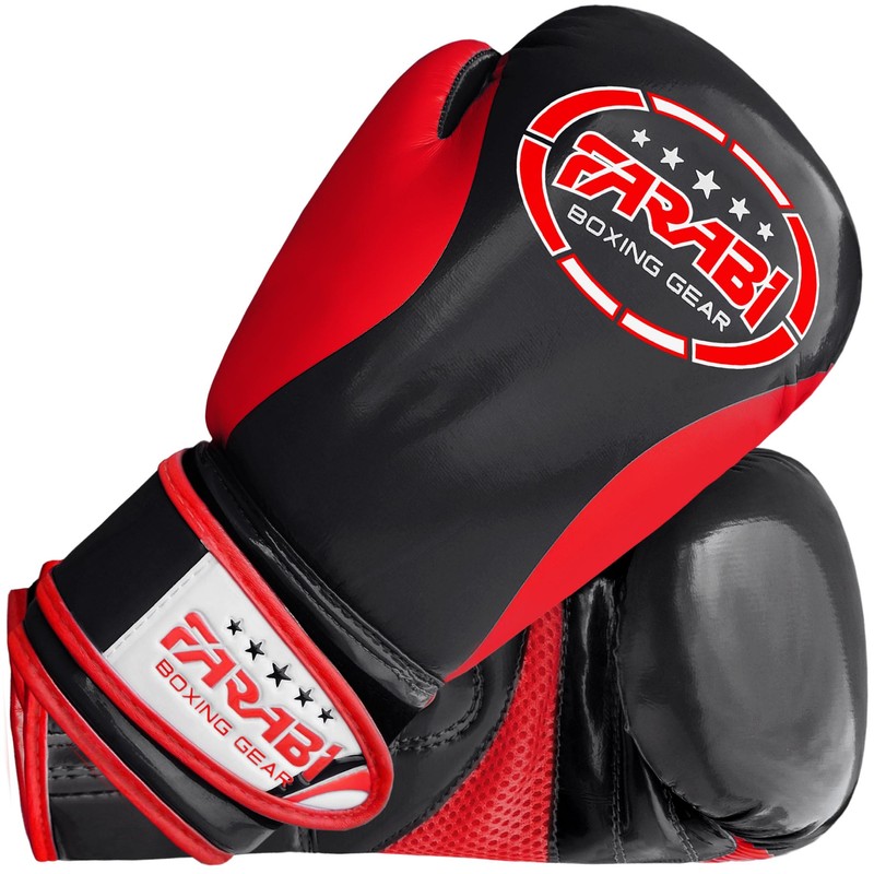 Farabi Kids Boxing Gloves Shiny Champ Training Gloves 2oz 4oz