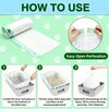 120 Count Cat Litter Box Liners Compatible with Litter Robot