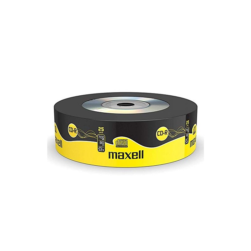 Maxell CD-R 25 Blank Discs 700MB Extra Protection