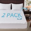 BEDLORE 2 Pack Waterproof Mattress Protector, Twin XL Size Mattress