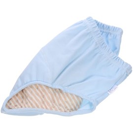 Pantalón Urinario Lavable para Adultos L Azul Pañal Reutilizable de Algodón 100% Transpirable Diseño Antifugas para Incontinencia Masculina y Femenina Ropa Interior Protectora