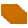 DII Camino de Mesa, Mantel Individual, Pumpkin Spice, Placemat, 1,