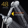 Hotel Spa Notilus Surround-Shower(TM) High-Pressure 48-setting Luxury 3-way Shower Head/Handheld