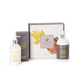 ACCA KAPPA Giallo Elicriso Body Care Gift Set – Shower Gel (500ml) and Body Lotion (300ml) – Revitalizing Skincare for Sensitive Skin