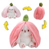 Easter Bunny Plush Toy, 18 cm Carrot Strawberry Cuddly Toy