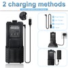 BAOFENG Radio UV-5R Ham Radio(4pcs Batteries), Handheld 8W Upgrade Long