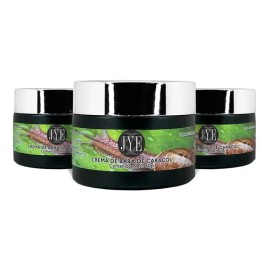 6 Frascos De Crema De Baba De Caracol Natural Jye 360 Gramos