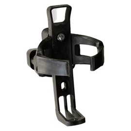 bescomedical Drinks Holder for Rollators Black - Adjustable Bottle and Cup Holder with 18 mm Tube Diameter - Made of High-Quality Shatterproof POM Plastic