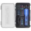 PowerTough 4v Mini Electric Cordless Screwdriver with 3-Gear Torque, 5Nm