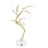 Night Light 72LEDs Artificial Leaf Bonsai LED Copper Wire Lamp
