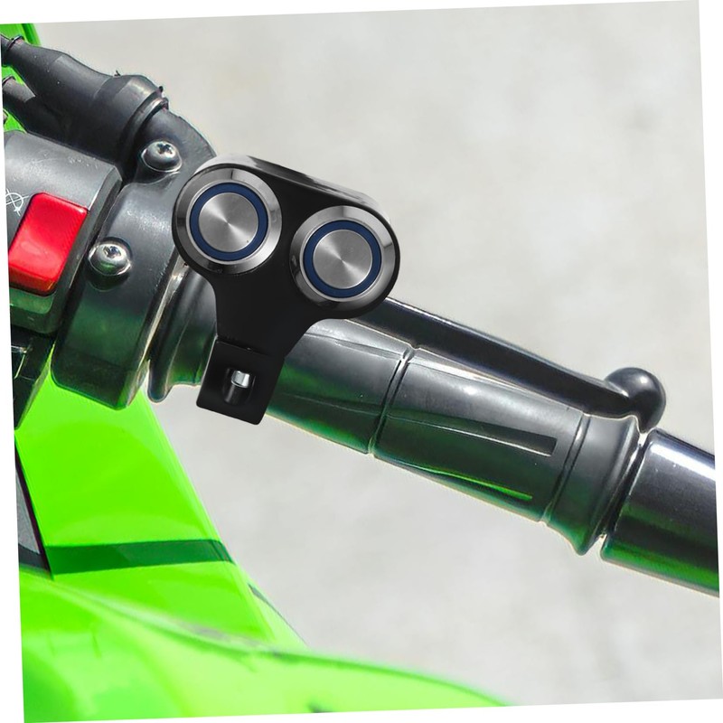 FUNOMOCYA Motorcycle Replacement Switch 7/8''/22mm Handlebar Switch with Fog Light