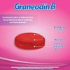 Graneodín B, para dolor de garganta, sabor frambuesa