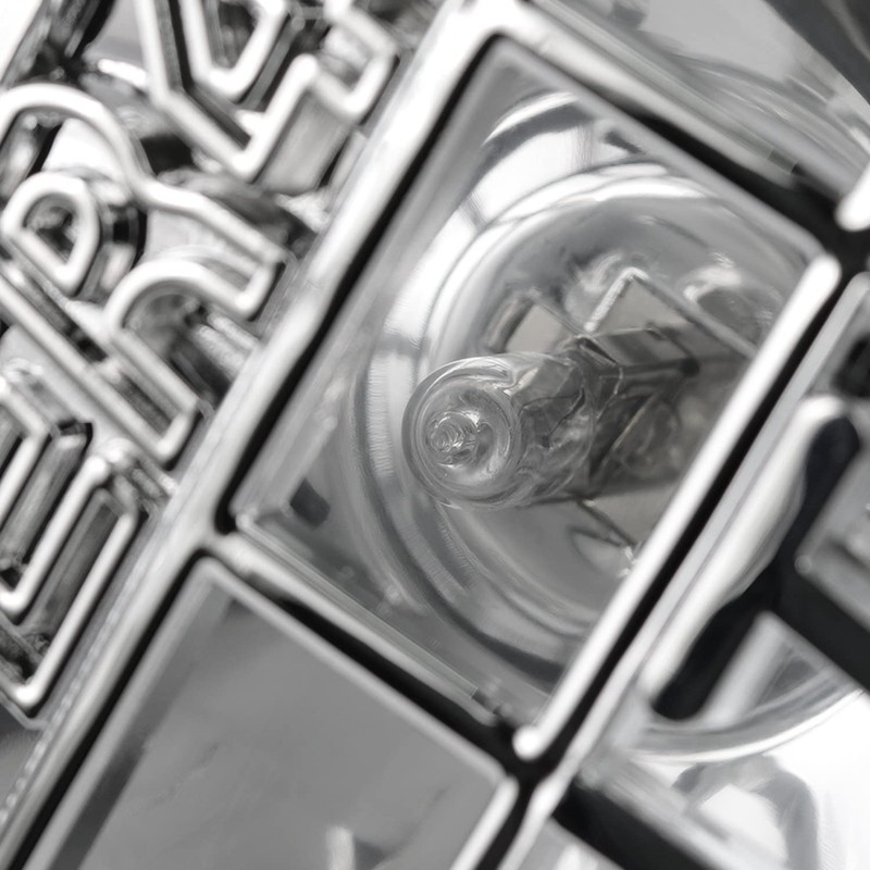 Spec-D Tuning 2PC 6" Work Clear Fog Lights + Chrome