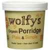 Wolfy's Organic Plain and Simple Porridge, 60 g, Pack of