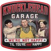 Open Road Brands The Three Stooges Knucklehead Garage Metal Sign