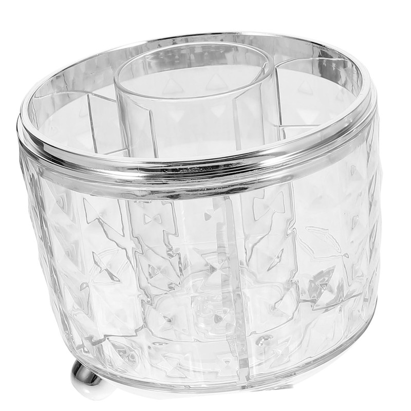 Gadpiparty Makeup Brush Holder Rotating Cup Pen Cup Stationery Organizer