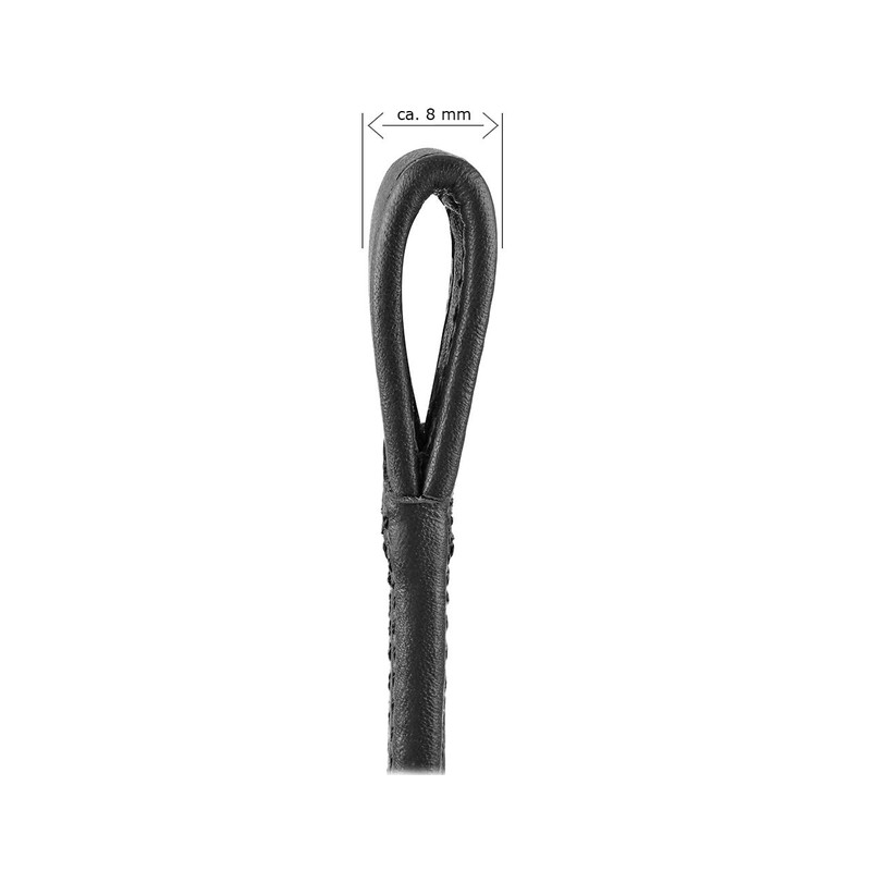 Equinate Slimline Mono Stirrup Leathers Black 60 cm