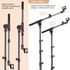 Ramzi Mic Stand,Double Support Tripod Microphone Stand Floor Boom Mic