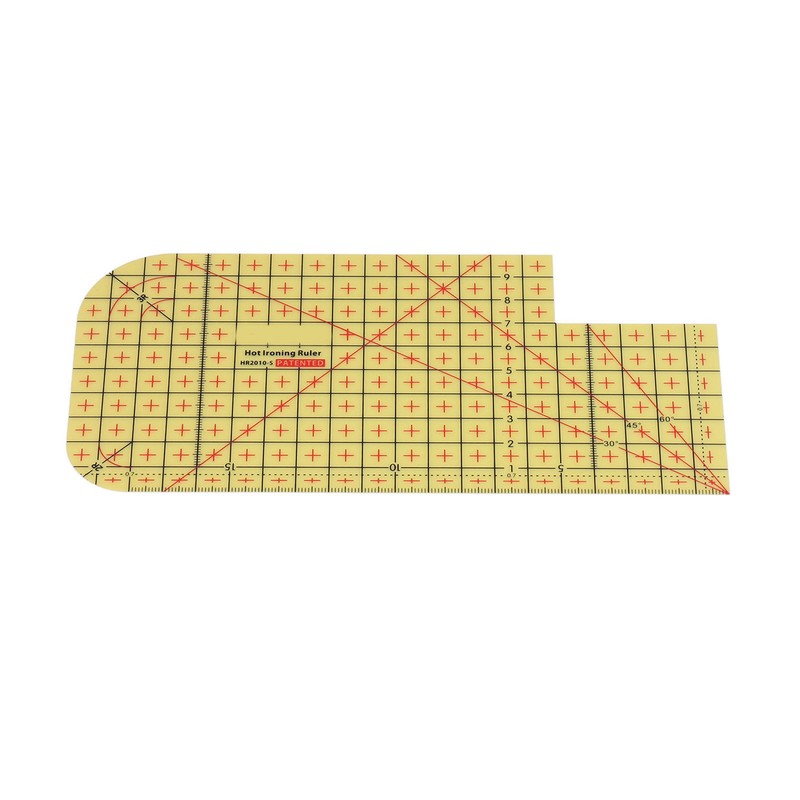 Hot Hem Ruler High Temperature Resistance Hot Ironing Measuring Tool