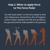 The Force Pedal Bundle -Created Golf Training Aid - Made