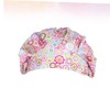 Gatuida 3pcs Printed Adjustable Cotton Nurse Hat Fashionable Operating Room