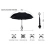 Umbrella,Windproof Waterproof Golf Umbrella,Double Layer Folding Inverted Anti-UV Protection Umbrellas,Reverse
