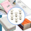 Ruidee 100Pcs/50Set Chicago Screws M5x12mm Book Binding Rivets Screw Posts