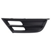 TRQ Front Left Fog Light Hole Cover Black Drivers Side