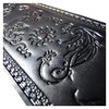 GeekPromise Embossing Pattern Natural Cowhide Guitar Strap Body Strap Suitable