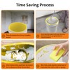 Dxmnoly 3.5 Gallon Silicone Bucket Liner - Reusable Mixing Liner