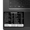 TEACHUCOMP Keyboard Shortcuts Sticker for Intuit QuickBooks Desktop (Pro/Premier/Enterprise)- Black