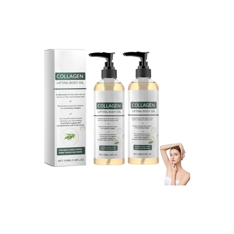 Aceite de Colágeno Reafirmante para Estrías, Cicatrices y Arrugas, 2